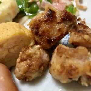 お弁当に☆鶏胸肉のマヨ味噌焼き